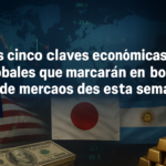 📰 Las cinco claves económicas globales que marcarán el rumbo de los mercados esta semana